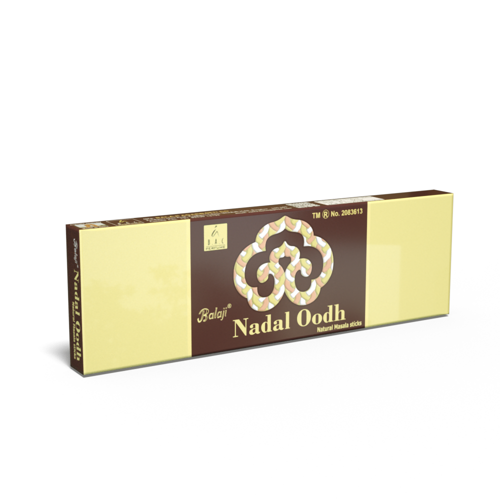 Balaji NADAL OODH Natural Masala Incense Sticks (50 gms)